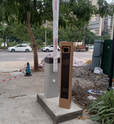 车牌识别配直杆道闸